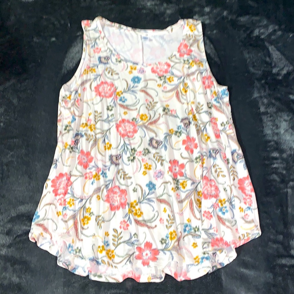NWOT Old Navy Luxe Floral Tank